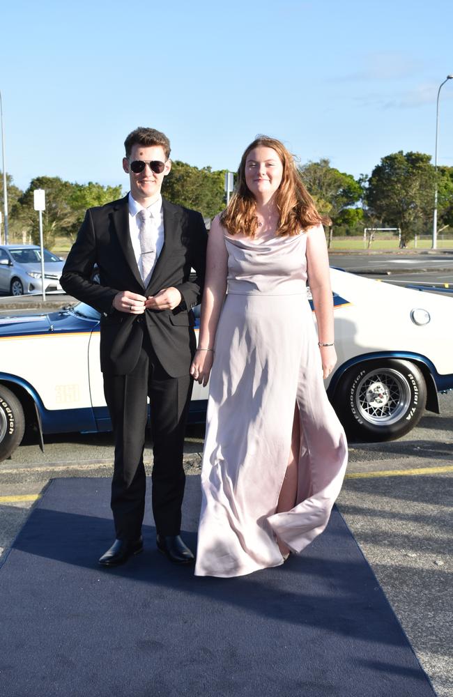 Students at the 2024 Chancellor State College formal.