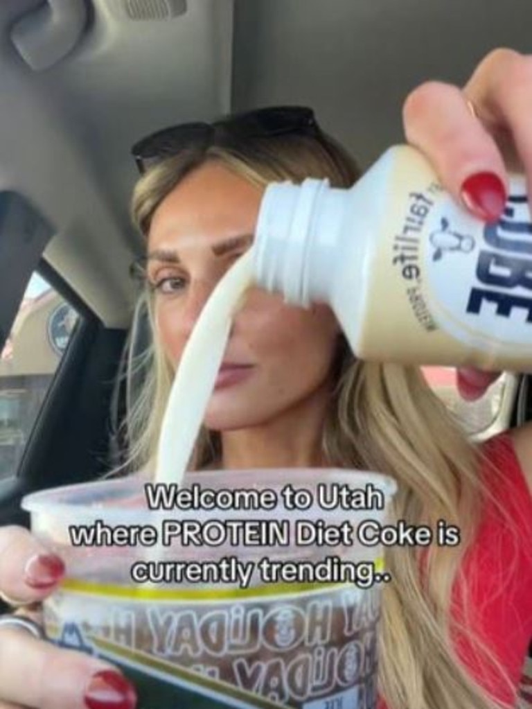 Protein Diet Coke also had a moment, with doctors saying it’s not all it cracked up to be. Picture: TikTok