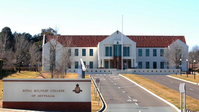 Royal Military College Duntroon in Canberra.