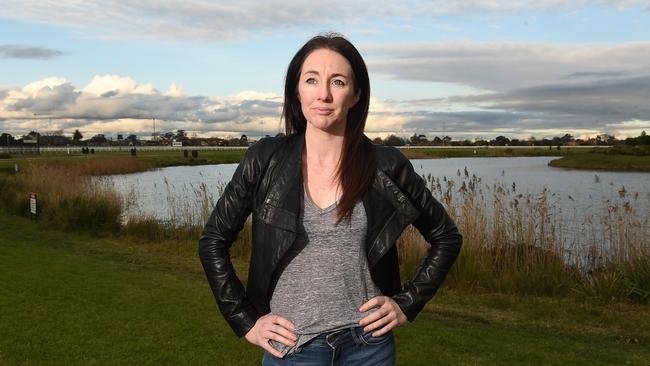 Glen Eira councillor Mary Delahunty at the Caulfield Racecourse Reserve. Picture: Chris Eastman