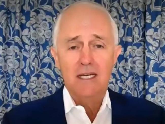 Malcolm Turnbull speaking on the Today show has again claimed Matt Kean capitulated to media pressure, despite Keane explaining it was clear Turnbull could not win public support, Picture: The Today show