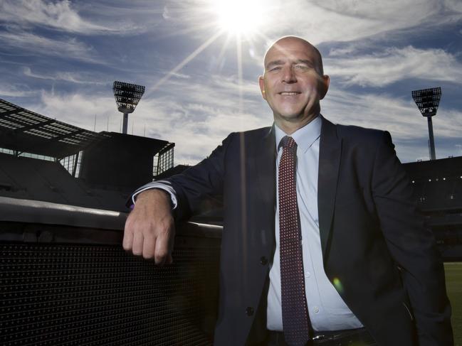 Melbourne Cricket Club CEO Stuart Fox at the MCG .    . Pic: Michael Klein