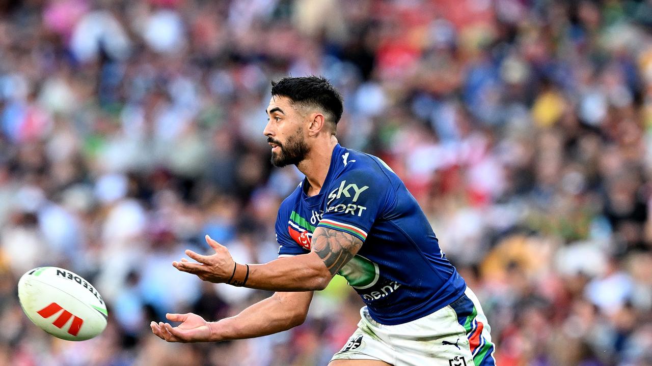 The Wests Tigers have confirmed their interest in Warriors star Shaun Johnson. Picture: Getty Images.