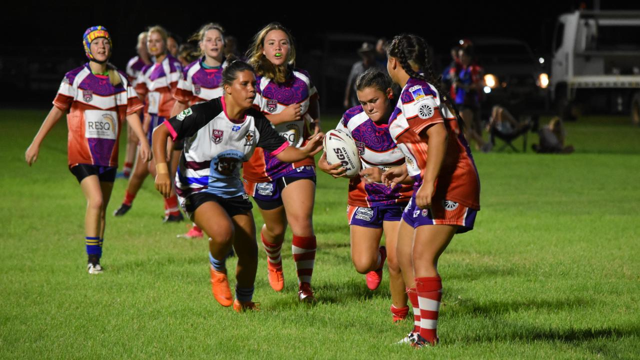 Western Ringers v Southern Outback U17 girls. Adrian Vowles Cup 2020.
