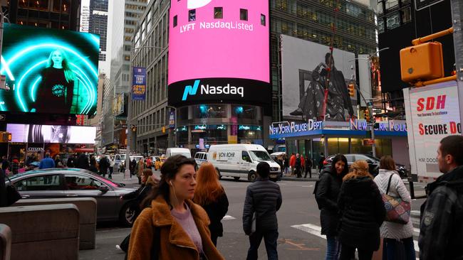 Analysts say the Nasdaq may have been ‘removing some froth’ last week. Picture: AFP