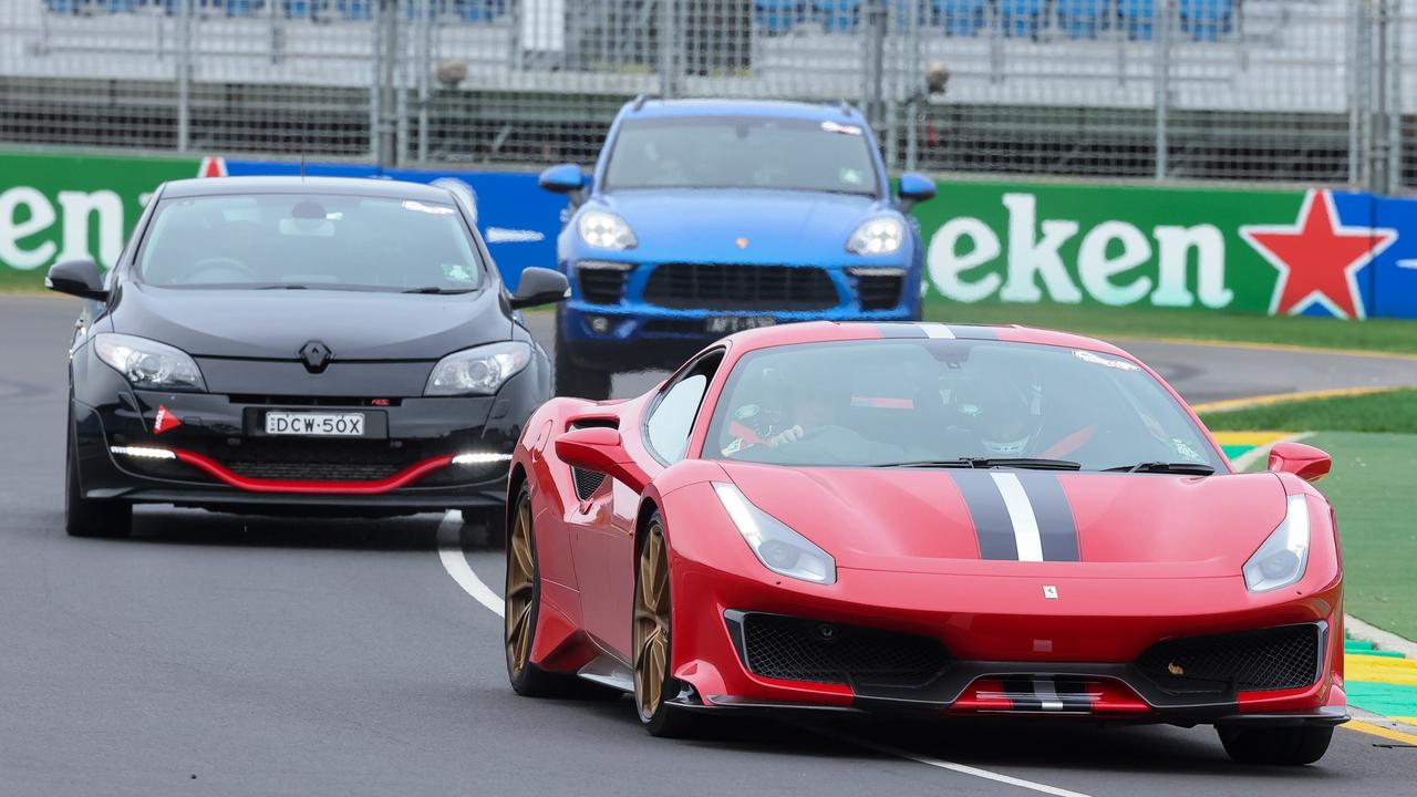 The track day is likely to attract a variety of cars, including high-performance exotics.