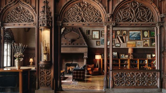 The Drawing Room at Chicago Athletic Association, now a Hyatt hotel, in Chicago.