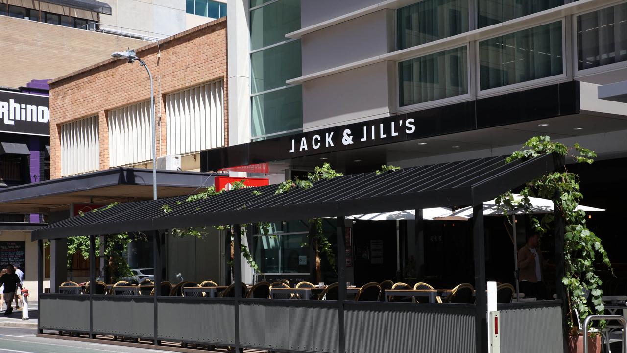 Parklets operate separately from a venue’s footpath dining space, and have their own fee structure. Picture: Emma Brasier