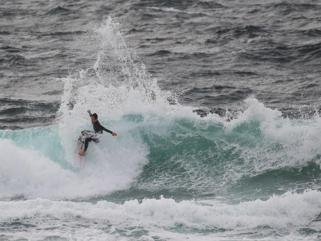 Coasts along NSW could experience “localised damage” as strong winds and wild surf is predicted. Picture: NCA NewsWire / James Gourley