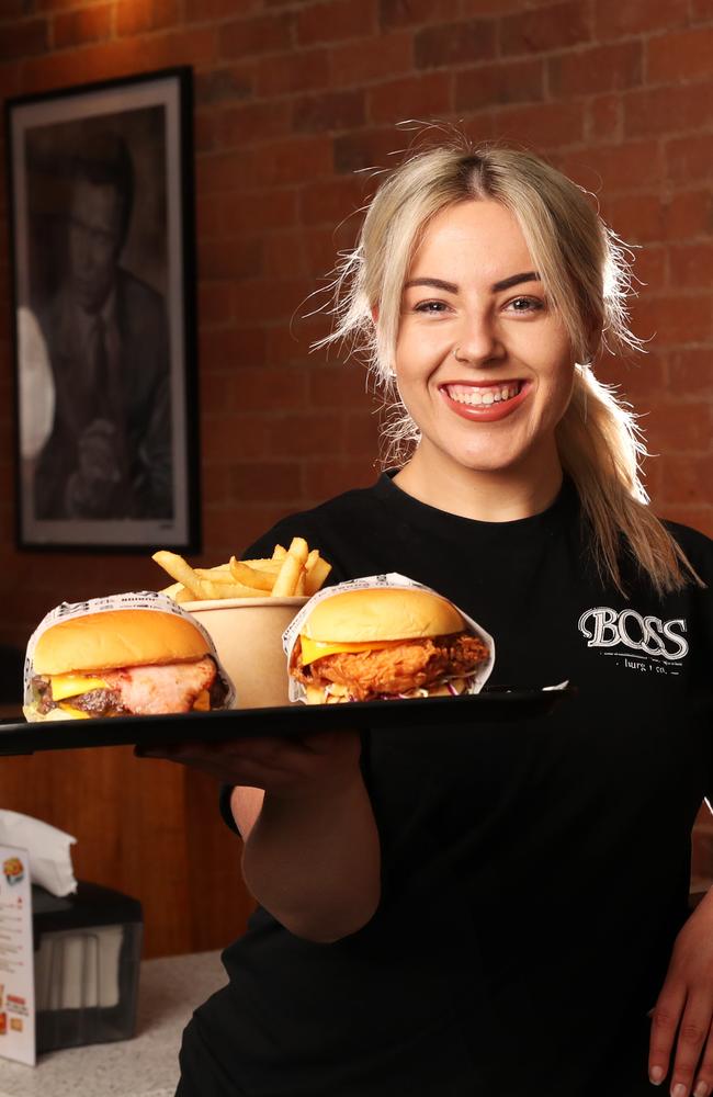 Sorcha Evans said Boss Burger Co sources all of its ingredients locally. Picture: Nikki Davis-Jones