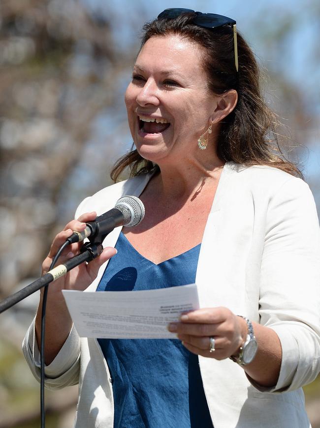 Jodie McFadden from Queensland Teachers' Union says there’s high vaccine hesitancy on the Gold Coast. Picture: Lawrence Pinder