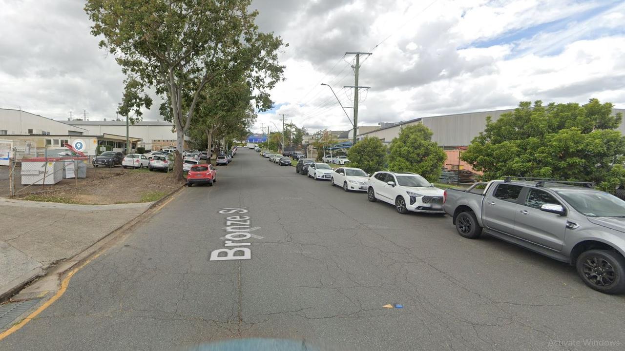 Mr Stubbs sadly died after crashing into a parked car along a commercial street in Sumner. Picture: Google Earth