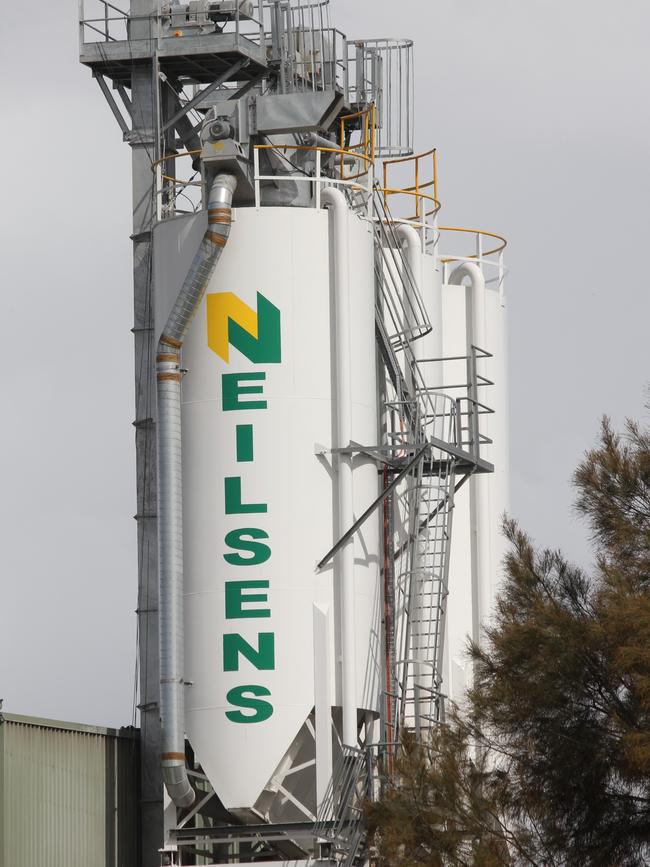 Neilsens concrete batching plant at Windsor had applied for extended hours of operations. Photo. Andrea Macleod.