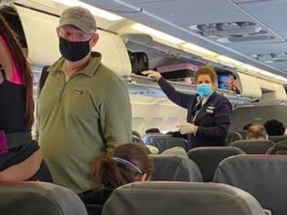 A mum has claimed airlines aren't doing enough to protect passengers. Picture: Facebook