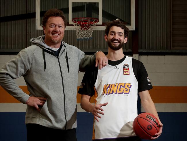 Longley is looking forward to working with the likes of promising youngster Jordan Hunter at the Sydney Kings. Picture: Toby Zerna