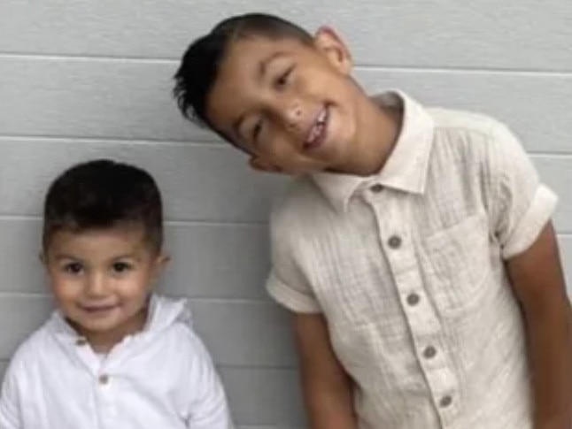 Three-year-old Burak Pek, and eight-year-old Huseyin Pek, were mowed down by an unlicensed driver as they played in a laneway in Braybrook on September 26, 2023. Picture :  gofundme