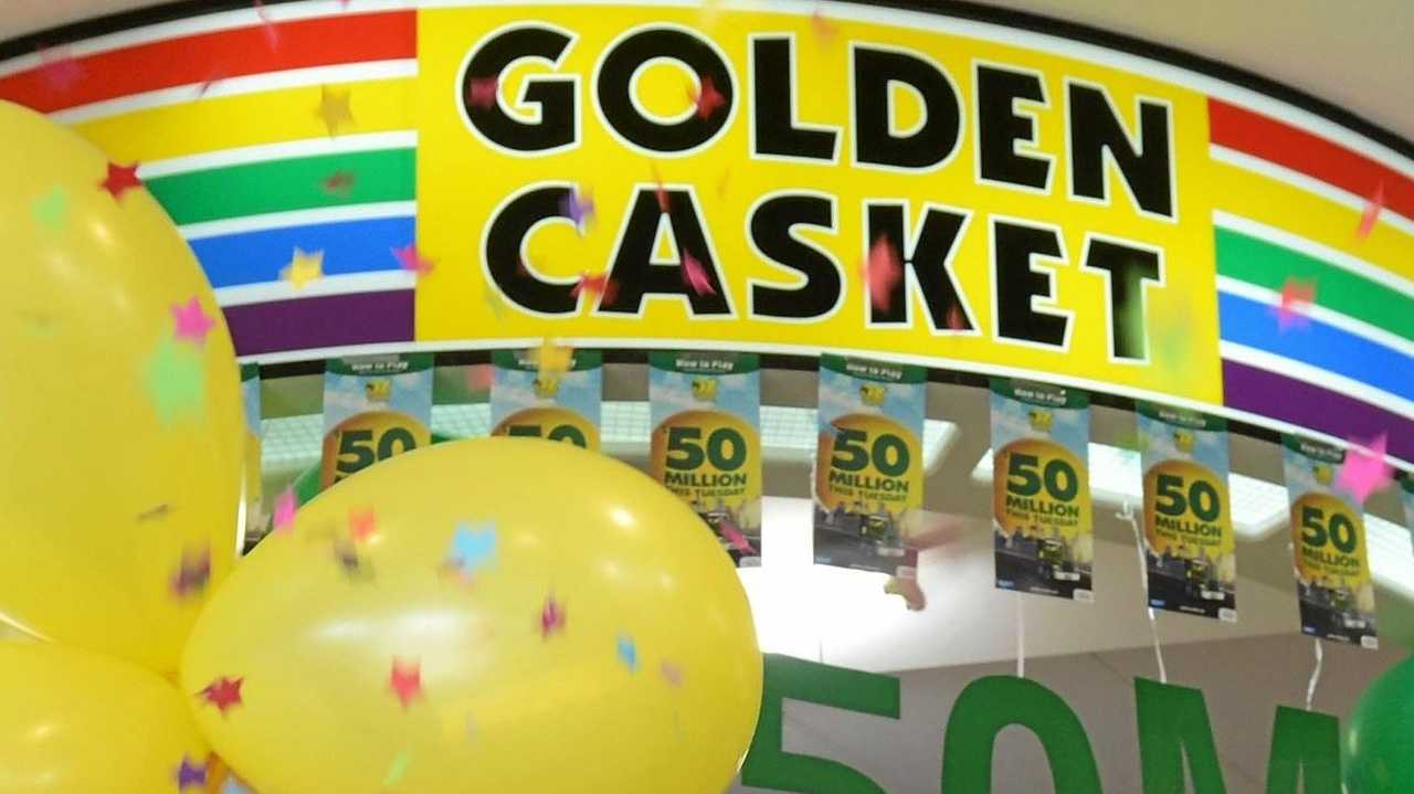 Golden casket hot sale gold lotto