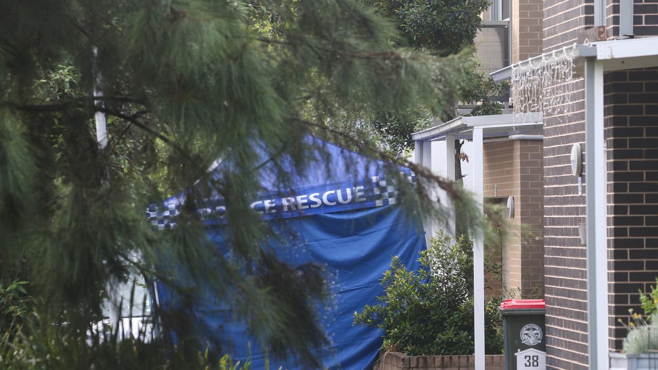 The Baulkham Hills apartment complex where Mr Cho was killed. Picture: NewsWire/Gaye Gerard.