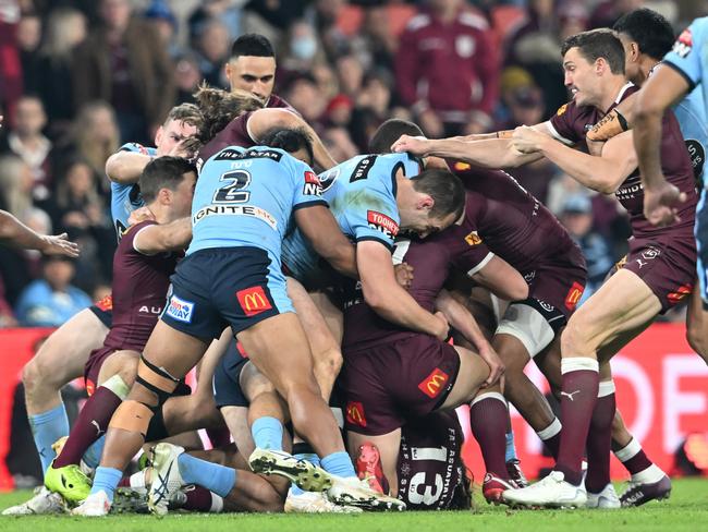 The Blues are fired up for the upcoming series. Picture: Getty Images