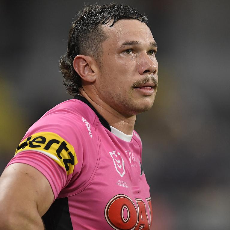 The NRL has fined Brent Naden of the Panthers $5,000 for cocaine use. Picture: Ian Hitchcock/Getty Images