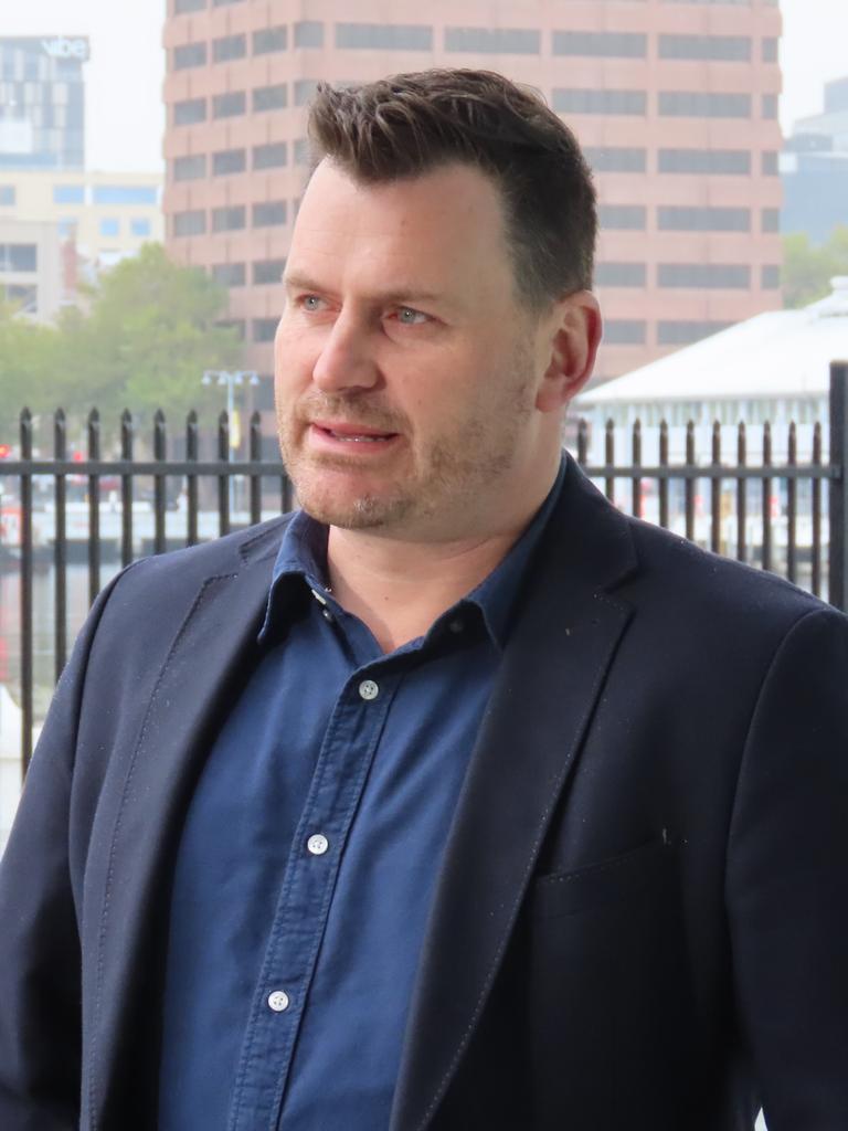 Salmon Tasmania CEO Luke Martin
