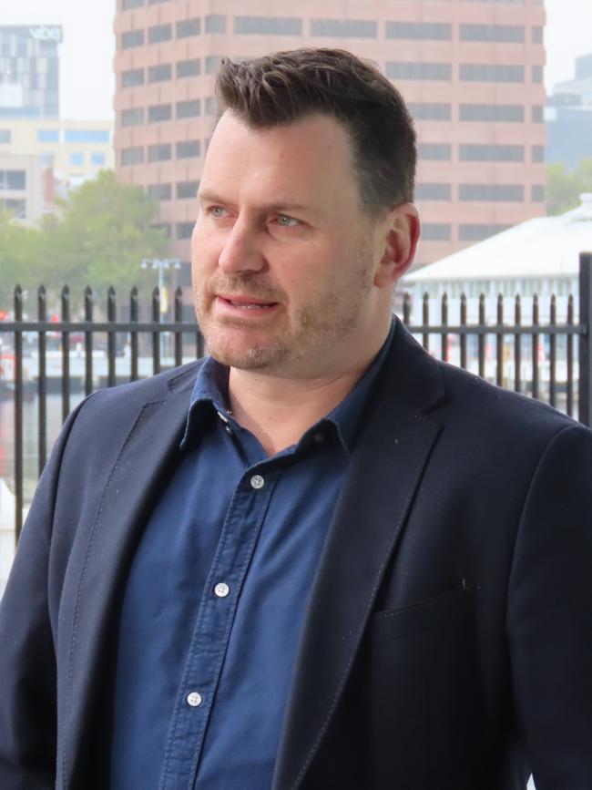 Salmon Tasmania CEO Luke Martin