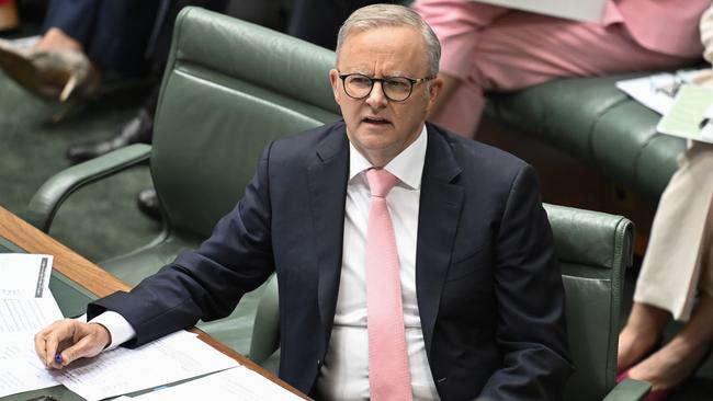 Prime Minister Anthony Albanese should have the country prepared for more attempts at domestic terrorism. Picture: NewsWire /Martin Ollman