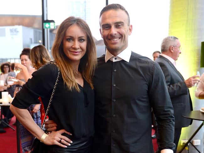 Michelle Bridges and her partner Steve "The Commando" Willis.