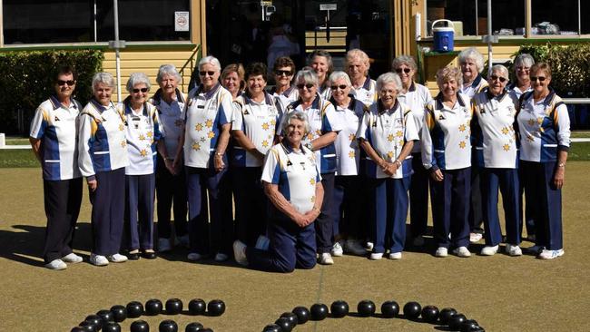 Lismore City women's bowling club celebrated its 60-year anniversary with a gala day yesterday. Picture: Mitchell Craig