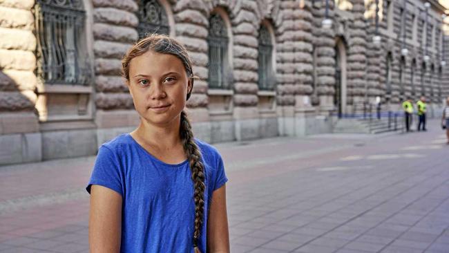 Greta Thunberg, whose social media-savvy brand of eco-activism  inspired tens of thousands of students to skip classes and protest for faster action against climate change. Picture: David Keyton