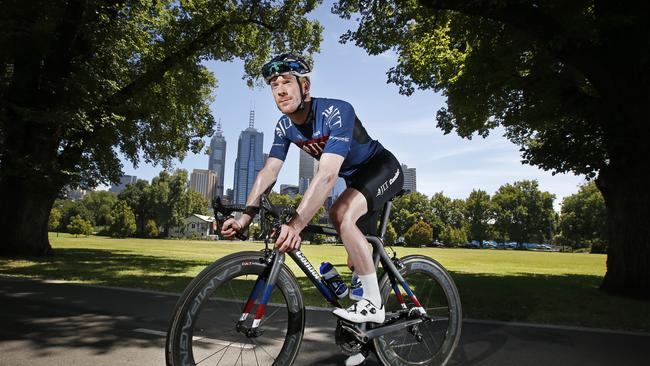 Three-time Olympic gold medallist Ed Clancy will open the Jayco Herald Sun Tour. Picture: David Caird