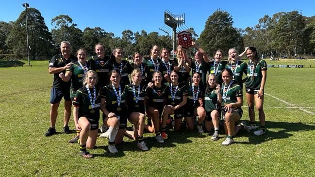 The victorious Stingrays of Shellharbour U18s team. Picture: Supplied