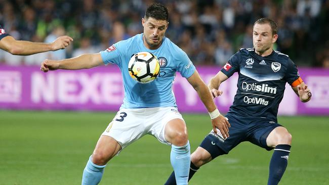 Fornaroli returned at the end of last season but played through pain. Picture: Michael Klein