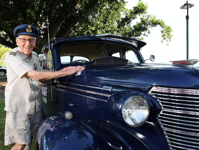 Bombing of Darwin veteran Flight Lieutenant Brian Winspear will miss this year’s commemorations but hopes to make it to the 80th anniversary. Picture: Keri Megelus