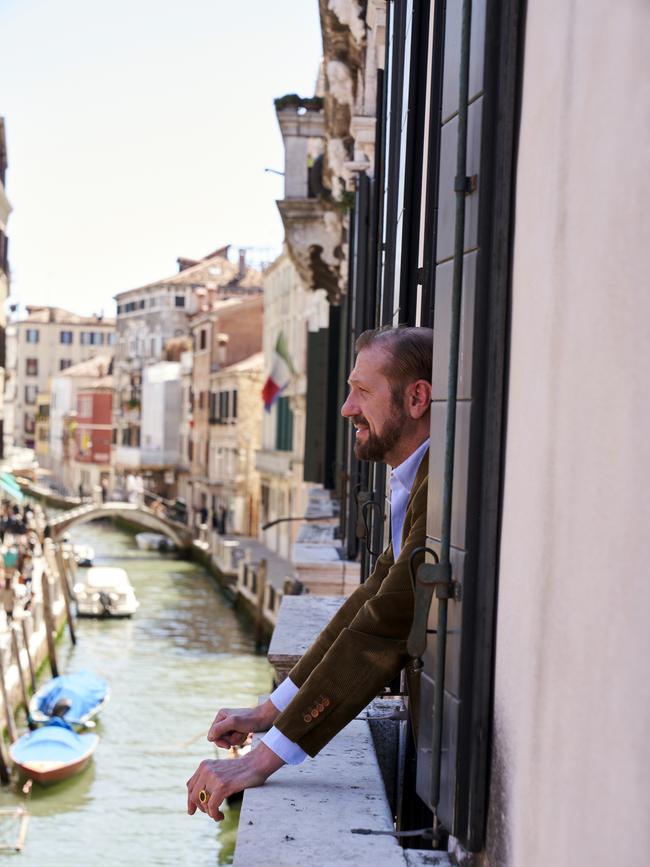 Toto Bergamo Rossi in Venice. Picture: James Mollison