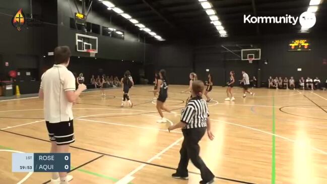 Replay: Sydney Catholic Schools, Sydney Championship Day Basketball - Rosebank College v Aquinas College (Intermediate girls semi-final)