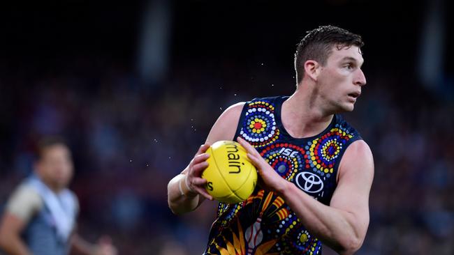 Jenkins played for the Crows between 2012 and 2019. Photo by Mark Brake/Getty Images