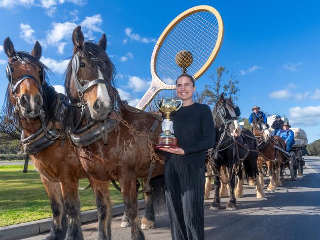 The Cup Tour visits Barellan in NSW. Picture: Jay Town