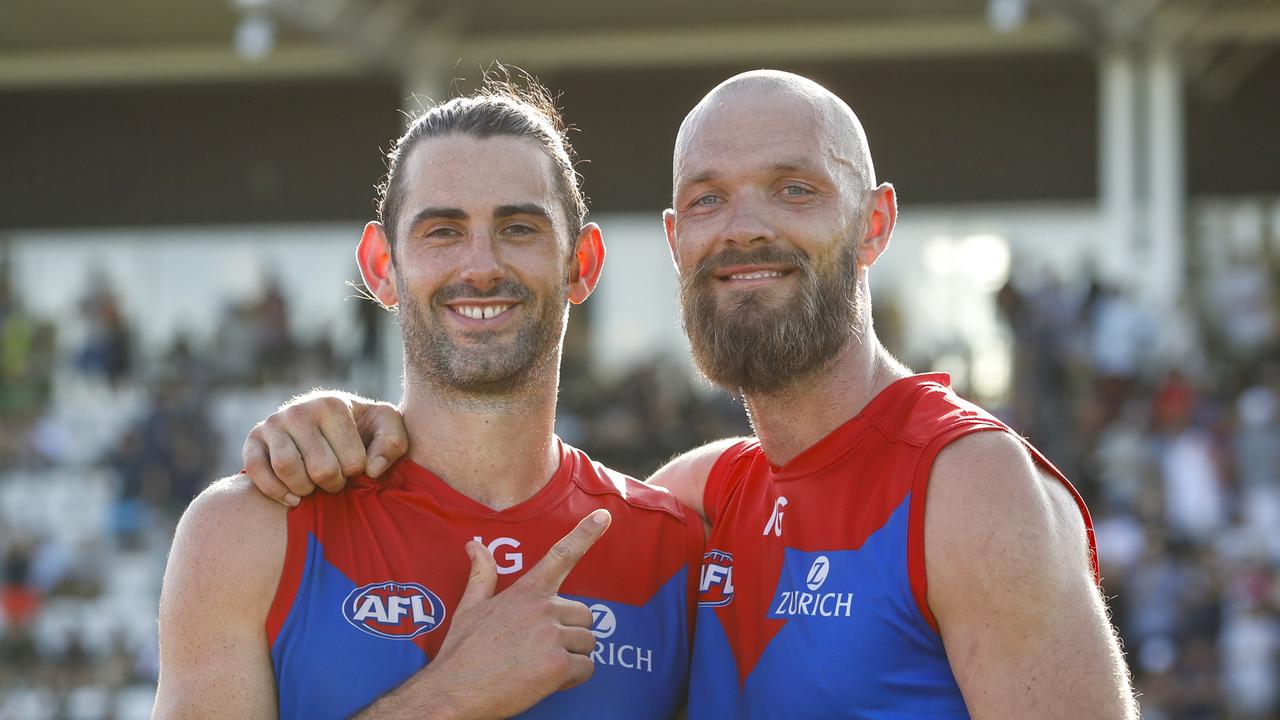 Brodie Grundy and Max Gawn.