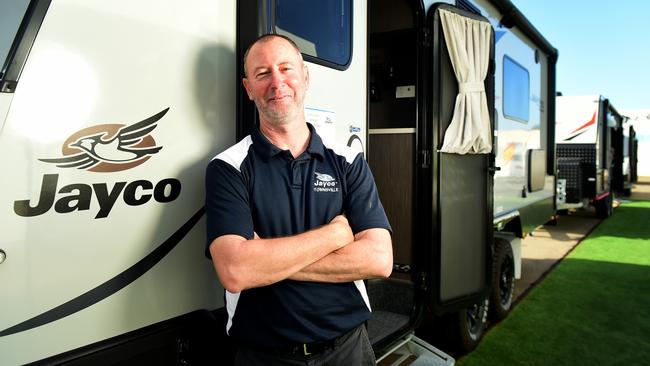 Jayco Townsville has seen a surge in business post COVID-19 restrictions. Sales Stephen Gilboy
