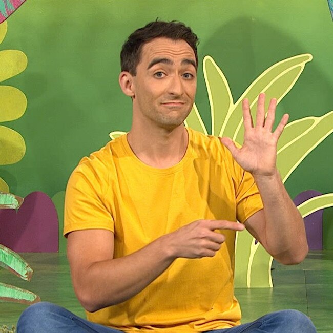 Former Maryborough man Matthew Backer took part in a historic episode of Play School.