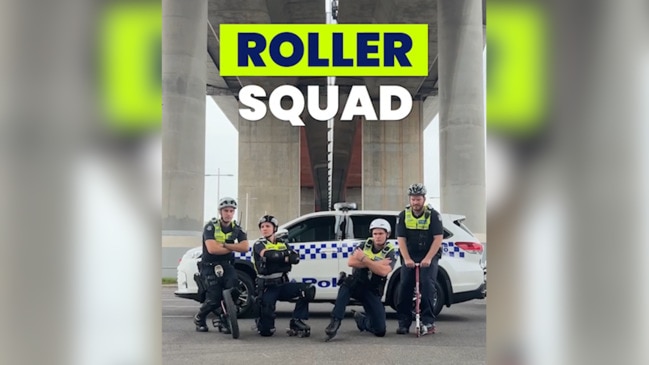 Victorian police are taking to unicycles and scooters