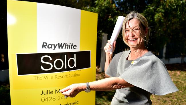 Ray White’s Julie Mahoney said recent Townsville auctions drew in a large range of bidders, including some from interstate and even a few international viewers.