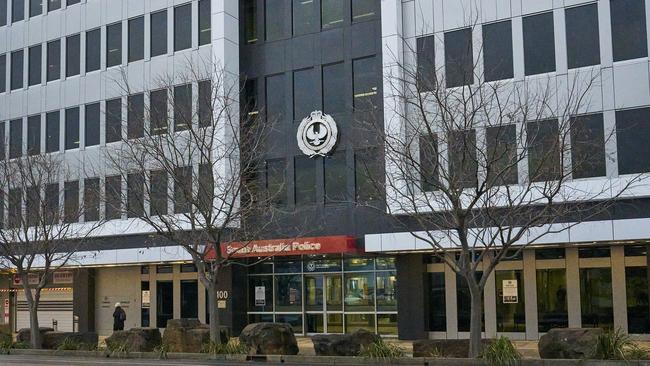 South Australian Police headquarters in Adelaide. Picture: Matt Loxton