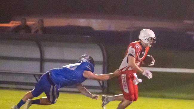 Mackay Gridiron vs Townsville Cyclones at West Tiger Park Walkerston. Saturday 20 January 2024 Picture:Michaela Harlow
