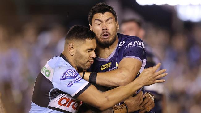 Jordan McLean was one of four Cowboys added to the Kangaroos train-on squad. Picture: Getty