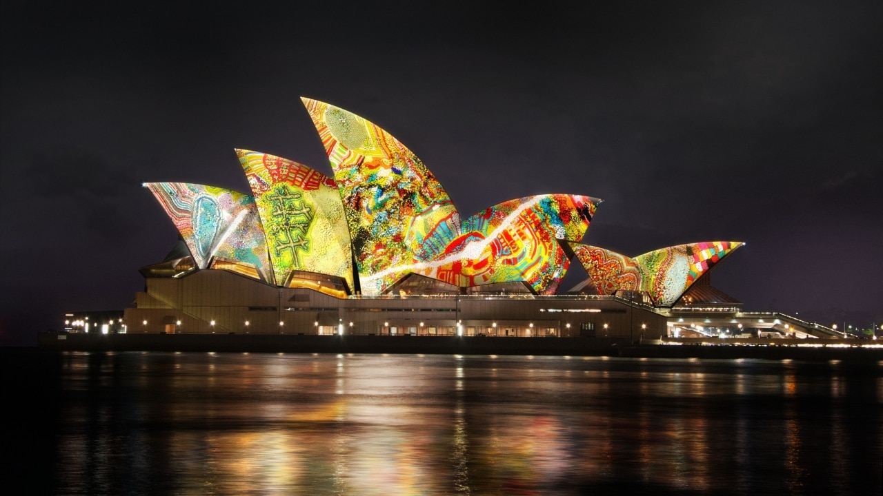 Vivid festival lights up Sydney Harbour after two years of COVID-19  lockdowns | Sky News Australia