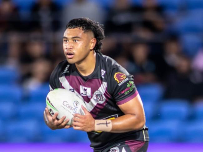 Braden Teuila will play for Souths Logan in 2023. Picture: Contributed.