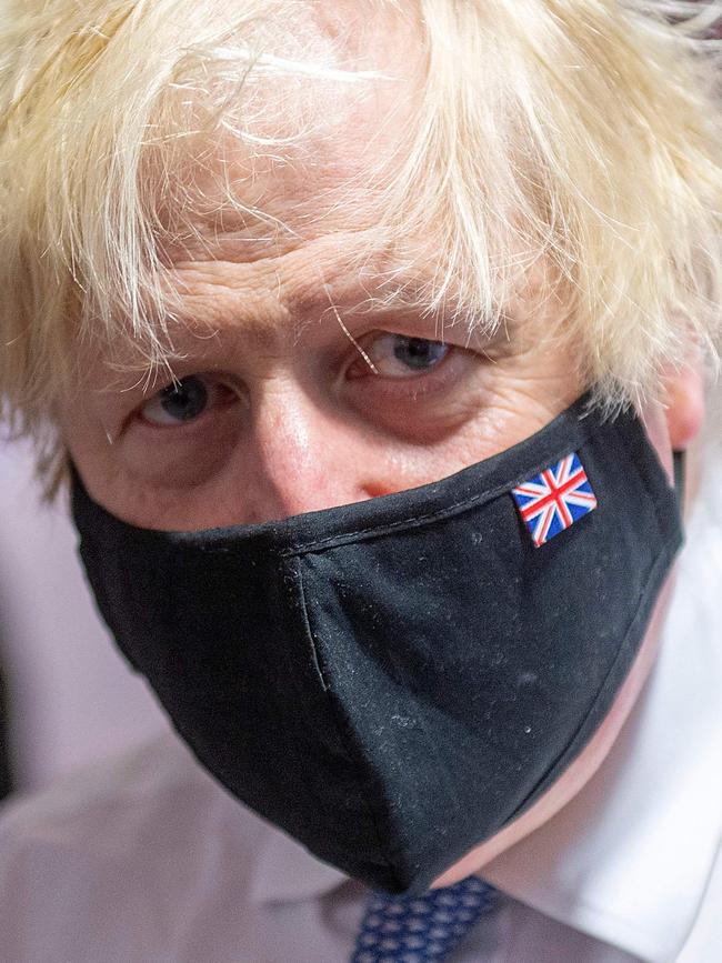 Boris Johnson. As he returns to No 10 after the break, a decision on whether to impose restrictions on household mixing and large events in England will be at the top of his in-tray. Picture: Pool / AFP