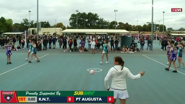 REPLAY: SA Country Netball Championships - Kowree Naracoorte Tatiara vs Port Augusta (Under 17's) - Court 6